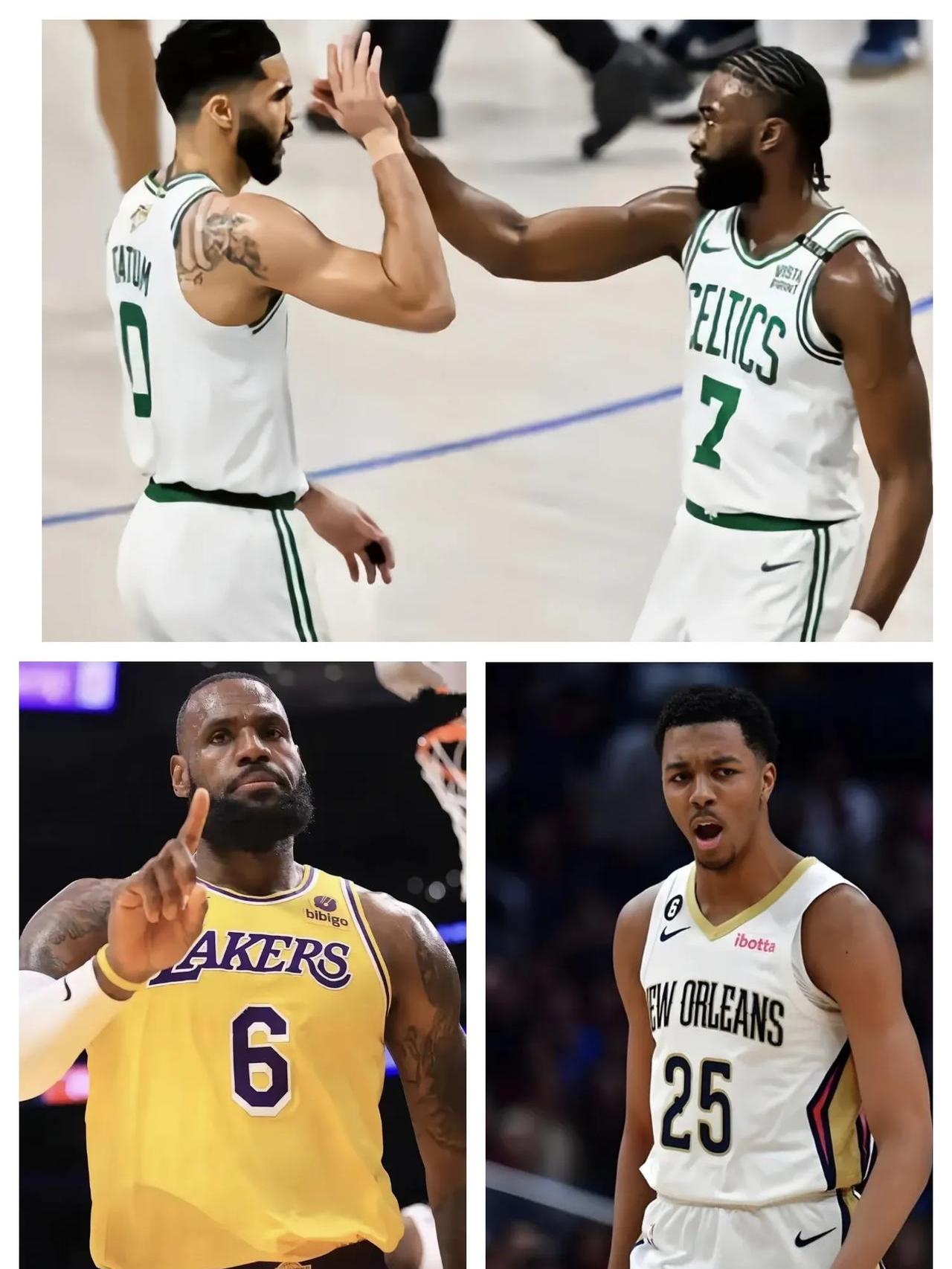 鹈鹕三巨头联手，塔图姆得分突破，狂砍50分冲击季后赛！